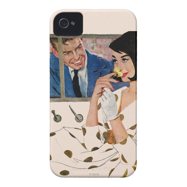 Coques Case-Mate iPhone Le Rose d'or (Dos)