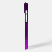 Coques Case-Mate iPhone LE ROSE NOIR pourpre (Verso / Gauche)