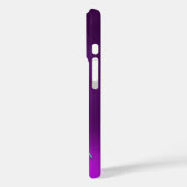 Coques Case-Mate iPhone LE ROSE NOIR pourpre (Verso / Gauche)