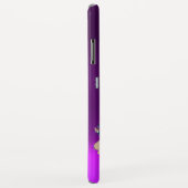 Coques Case-Mate iPhone LE ROSE NOIR pourpre (Dos/Droite)