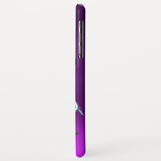 Coques Case-Mate iPhone LE ROSE NOIR pourpre (Dos/Gauche)