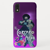 Coques Case-Mate iPhone LE ROSE NOIR pourpre (Dos)