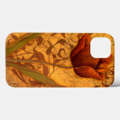 Coques Case-Mate iPhone Le rouge fleurit II (Verso (horizontal))