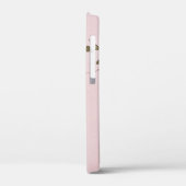 Coques Case-Mate iPhone Le ruban rose avec lierre (Verso / Gauche)