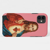 Coques Case-Mate iPhone Le Sacré Coeur de Jésus (Dos (Horizontal))
