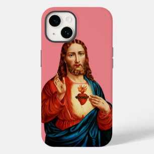 Coque Pour iPhone 14 Le Sacré Coeur de Jésus