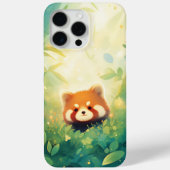 Coques Case-Mate iPhone Le Sanctuaire de Bambou Panda Rouge (Verso)