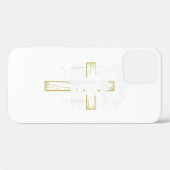 Coques Case-Mate iPhone Le Sang De Jésus Est Mon Vaccin Dieu Christian Fai (Verso (horizontal))