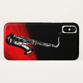 Coques Case-Mate iPhone Le saxophone pour le saxophoniste (Dos (Horizontal))