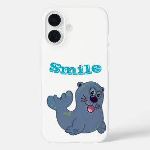 Coques iPhone 16 Le Sceau De Tissu Chez Zazzle Mascot Caractère Log