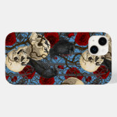 Coques Case-Mate iPhone Le secret de Raven. Illustration gothique sombre e (Verso (horizontal))