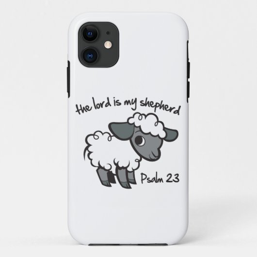Coques Case-Mate iPhone Le seigneur est mon berger (Dos)