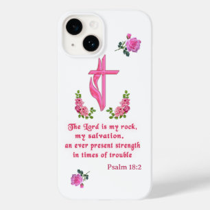 Coque Pour iPhone 14 Le Seigneur est mon rocher