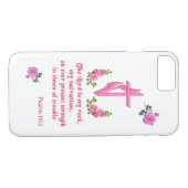 Coques Case-Mate iPhone Le Seigneur est mon rocher (Dos (Horizontal))