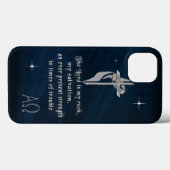 Coques Case-Mate iPhone Le Seigneur est mon rocher (Verso (horizontal))