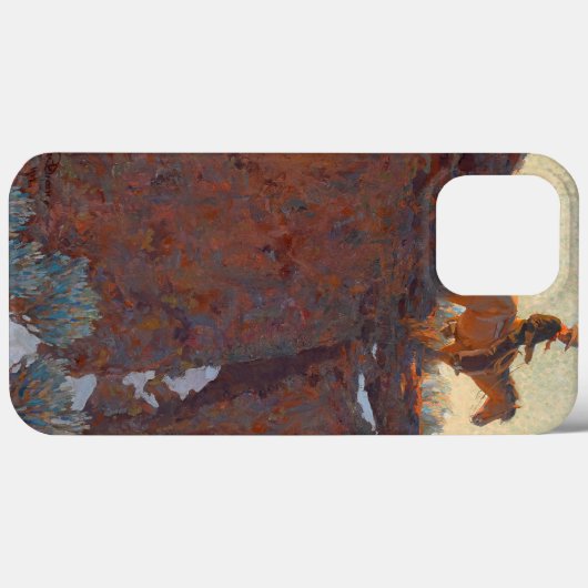 Coques Case-Mate iPhone Le sentier solitaire de Maynard Dixon (Verso (horizontal))