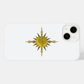 Coques Case-Mate iPhone Le soleil et la lune (Verso (horizontal))