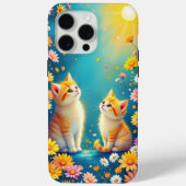 Coques Case-Mate iPhone Le soleil et le chaton (Verso)
