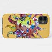 COQUES Case-Mate iPhone LE SOLEIL ET LUNE - SOLÉNOÏDE D'EL DE LUNA DE LA (Dos (Horizontal))