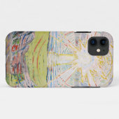 Coques Case-Mate iPhone Le Soleil par Edvard Munch (Dos (Horizontal))