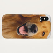 Coques Case-Mate iPhone Le sourire d'or (Dos (Horizontal))