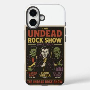 Coques iPhone 16 Le spectacle de rock des morts-vivants, drôle grou