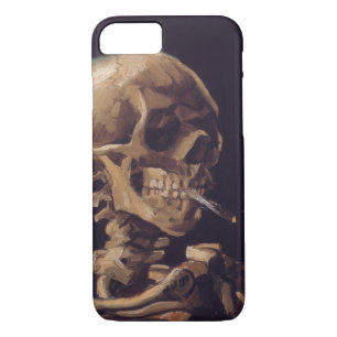 Case-Mate iPhone Case Le squelette de Van Gogh avec la cigarette ardente