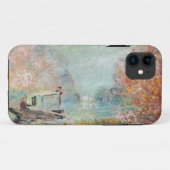 Coques Case-Mate iPhone Le studio de bateau sur la Seine, 1875 (Dos (Horizontal))