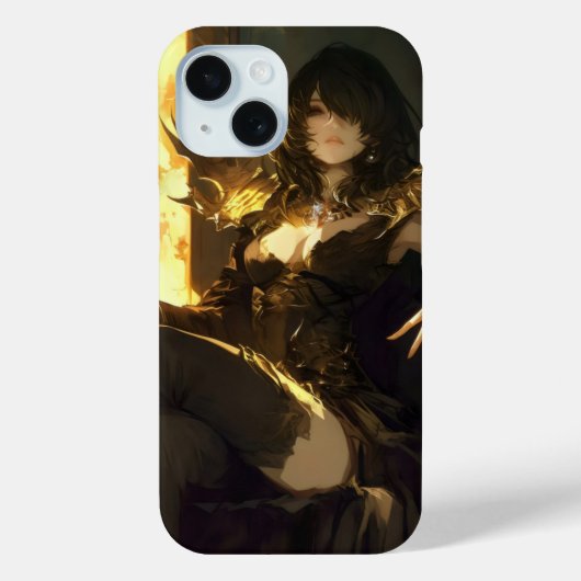 Coques Case-Mate iPhone Le style Anime de la dame mal (Verso)