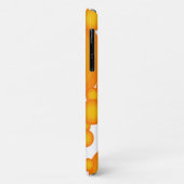 Coques Case-Mate iPhone Le style des années 70 Orange (Dos/Gauche)