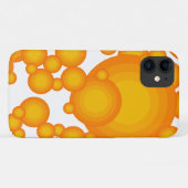 Coques Case-Mate iPhone Le style des années 70 Orange (Dos (Horizontal))