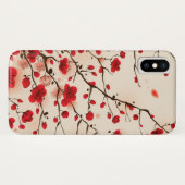 Coques Case-Mate iPhone Le style oriental de fleur peignant | ajoutent la (Dos (Horizontal))