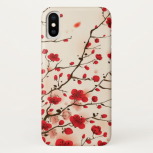 Etui iPhone Case-Mate Le style oriental de fleur peignant ajoutent la