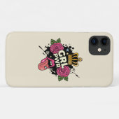 Coques Case-Mate iPhone Le style tatouage Girl Power (Dos (Horizontal))