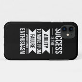 Coques Case-Mate iPhone Le Succès Cadeau D'Anniversaire Est La Capacité De (Dos (Horizontal))