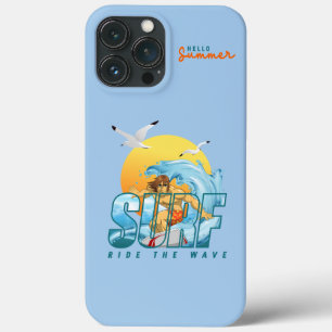 Case-Mate iPhone Case Le surfeur chevauche la vague (M)