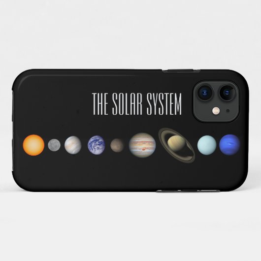 Coques Case-Mate iPhone Le système solaire (Dos (Horizontal))