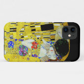 Coques Case-Mate iPhone Le tableau Kiss de Gustav Klimt (Dos (Horizontal))