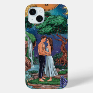 Coque iPhone 15 Mini Le Tarot des amoureux
