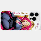 Coques Case-Mate iPhone Le téléphone du patron (Verso (horizontal))