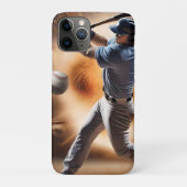 Coques Case-Mate iPhone Le terrain de baseball Thunder, (Dos)