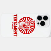 Coques Case-Mate iPhone Le Testament du Nouvel Ordre (Verso (horizontal))