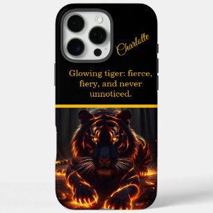 Coques iPhone 16 Pro Max Le tigre brille dans l'ombre
