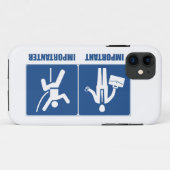 Coques Case-Mate iPhone Le Travail Est Important, L'Escalade Est Important (Dos (Horizontal))