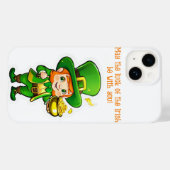 Coques Case-Mate iPhone Le trésor de Lucky Leprechaun (Verso (horizontal))
