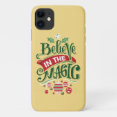 Coques Case-Mate iPhone Le Typographe du Magic Christmas (Dos)