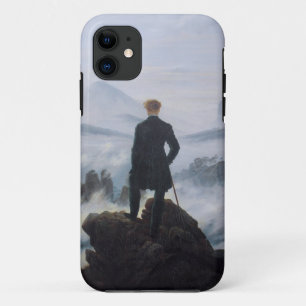 Coque iPhone 11 Le vagabond au-dessus de la mer de brume
