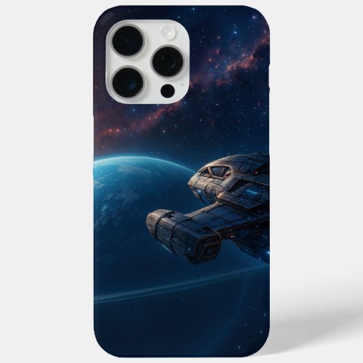 Coques Case-Mate iPhone Le vaisseau spatial futuriste (Verso)