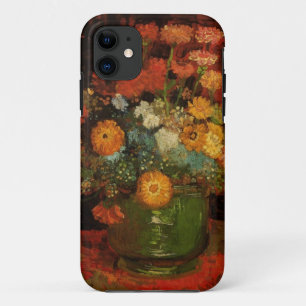 Coque Case-Mate Pour iPhone Le vase vintage à peinture de Van Gogh fleurit des