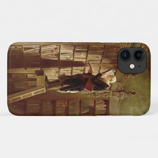 Coques Case-Mate iPhone Le ver de livre (Dos (Horizontal))